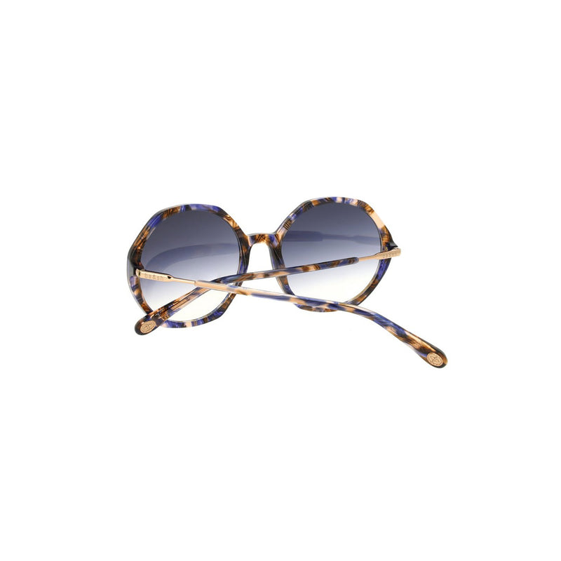 Leoni Sunglasses - Ec. Mouchetee Rose Bleu & Brun - Woman