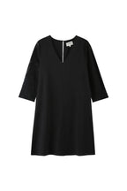 Vestido corto Leonie - Negro