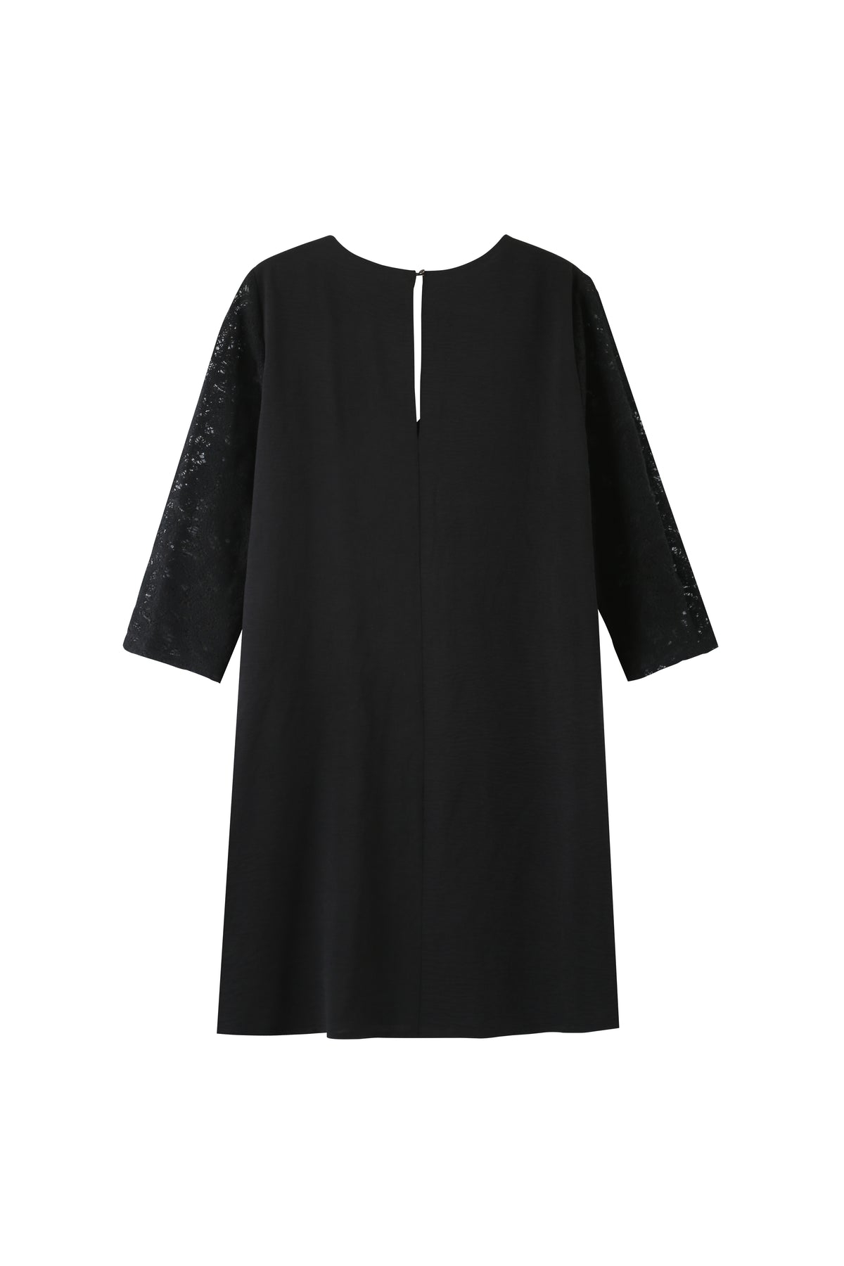 Vestido corto Leonie - Negro