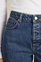 Blue Straight Jeans V2 - Women's