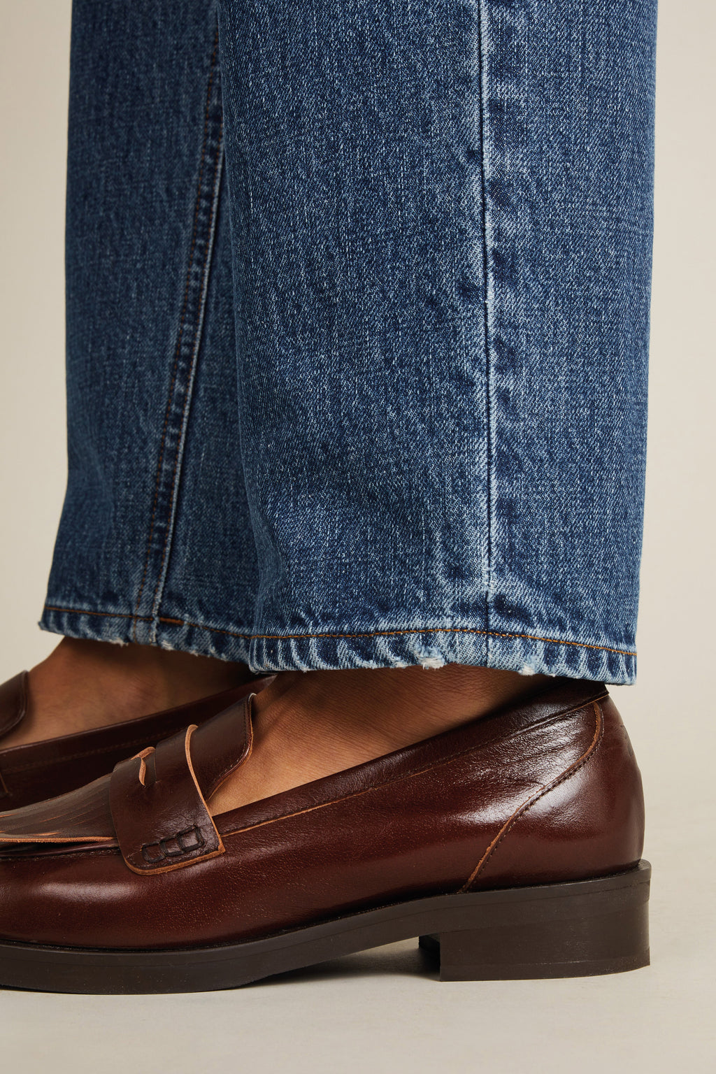 Blue Straight Jeans V2 - Women's