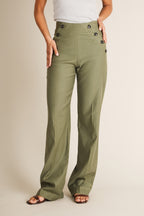 Pantalone Alla Marinara Cachi - Donna