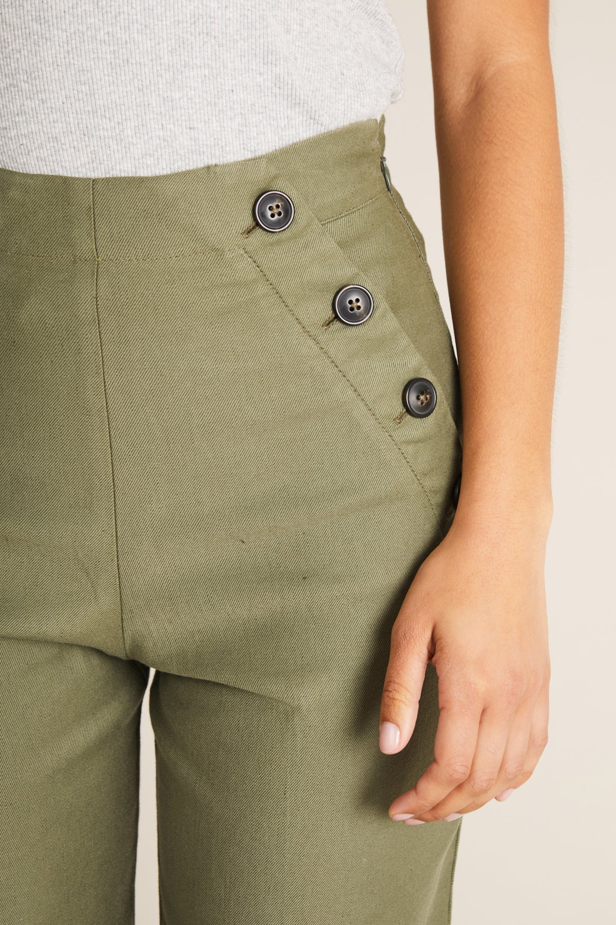 Pantalone Alla Marinara Cachi - Donna