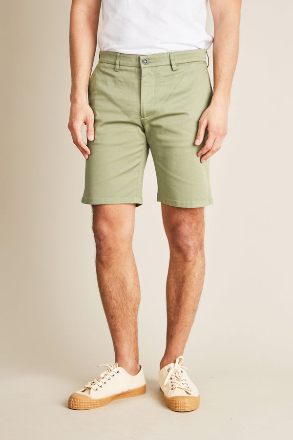 Bermudashorts lindblomsgröna – Herr