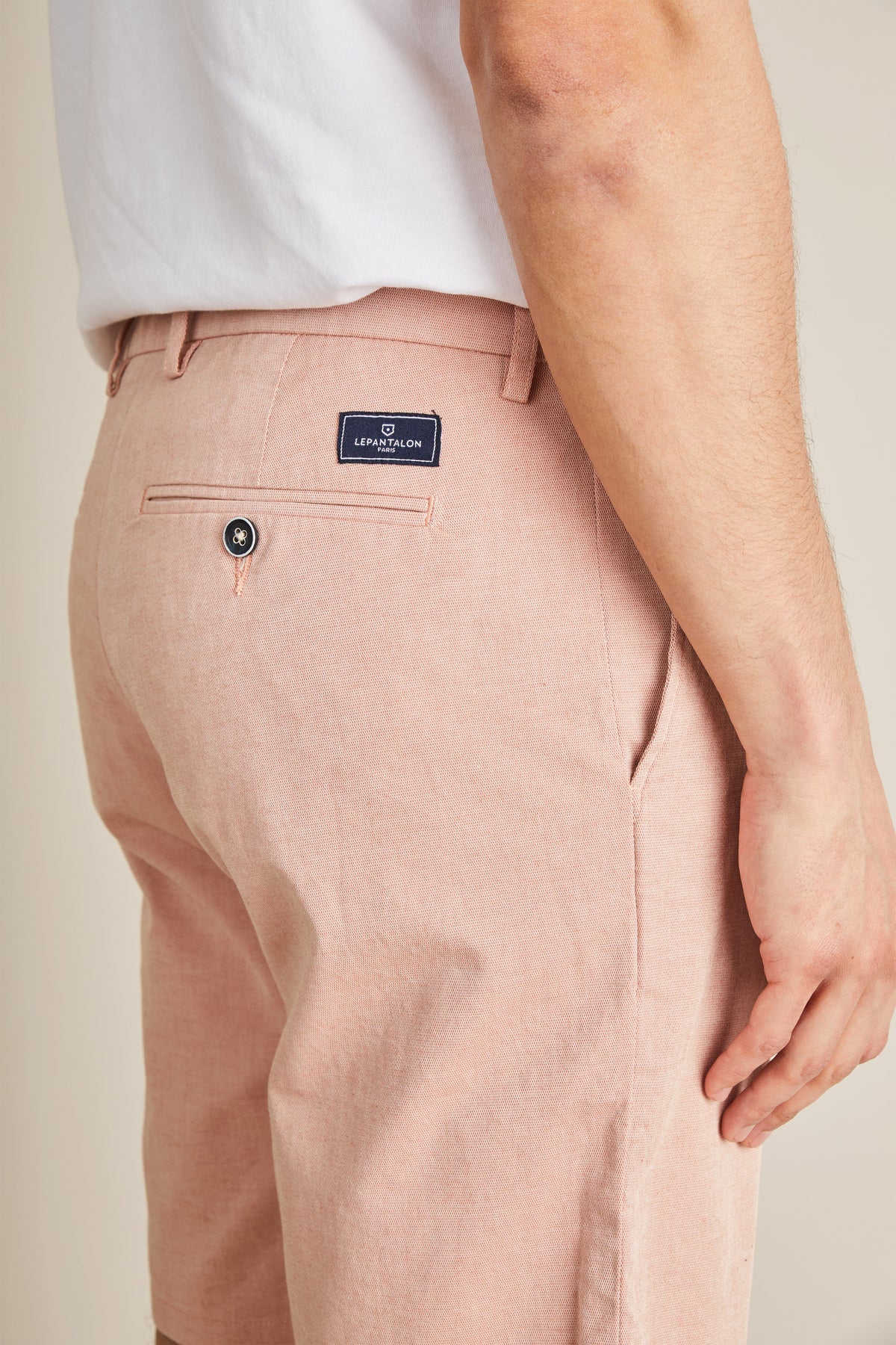 Bermuda Leggero Terracotta - Uomo