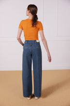 Jeans Ampi Middle Blue - Donna