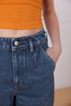 Jeans Ampi Middle Blue - Donna