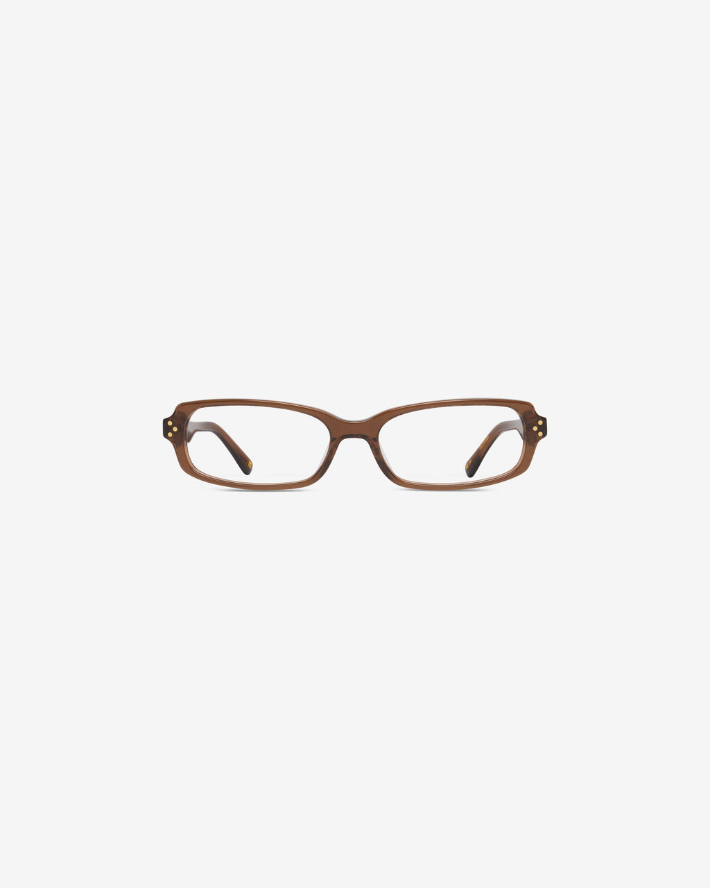 Diana Glasses - Transparent Brown - Unisex