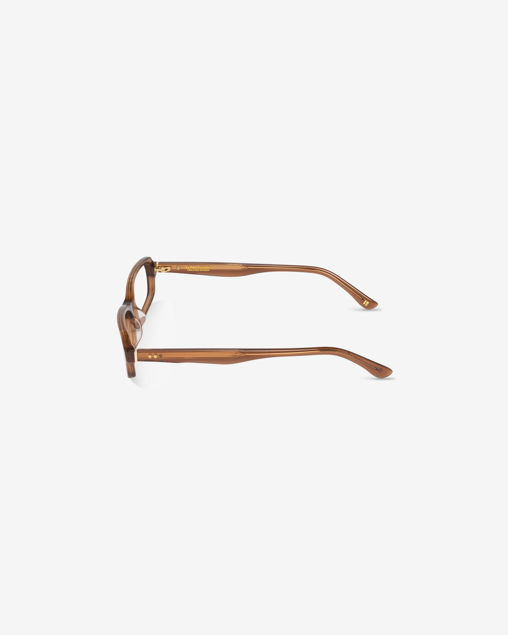 Diana Glasses - Transparent Brown - Unisex