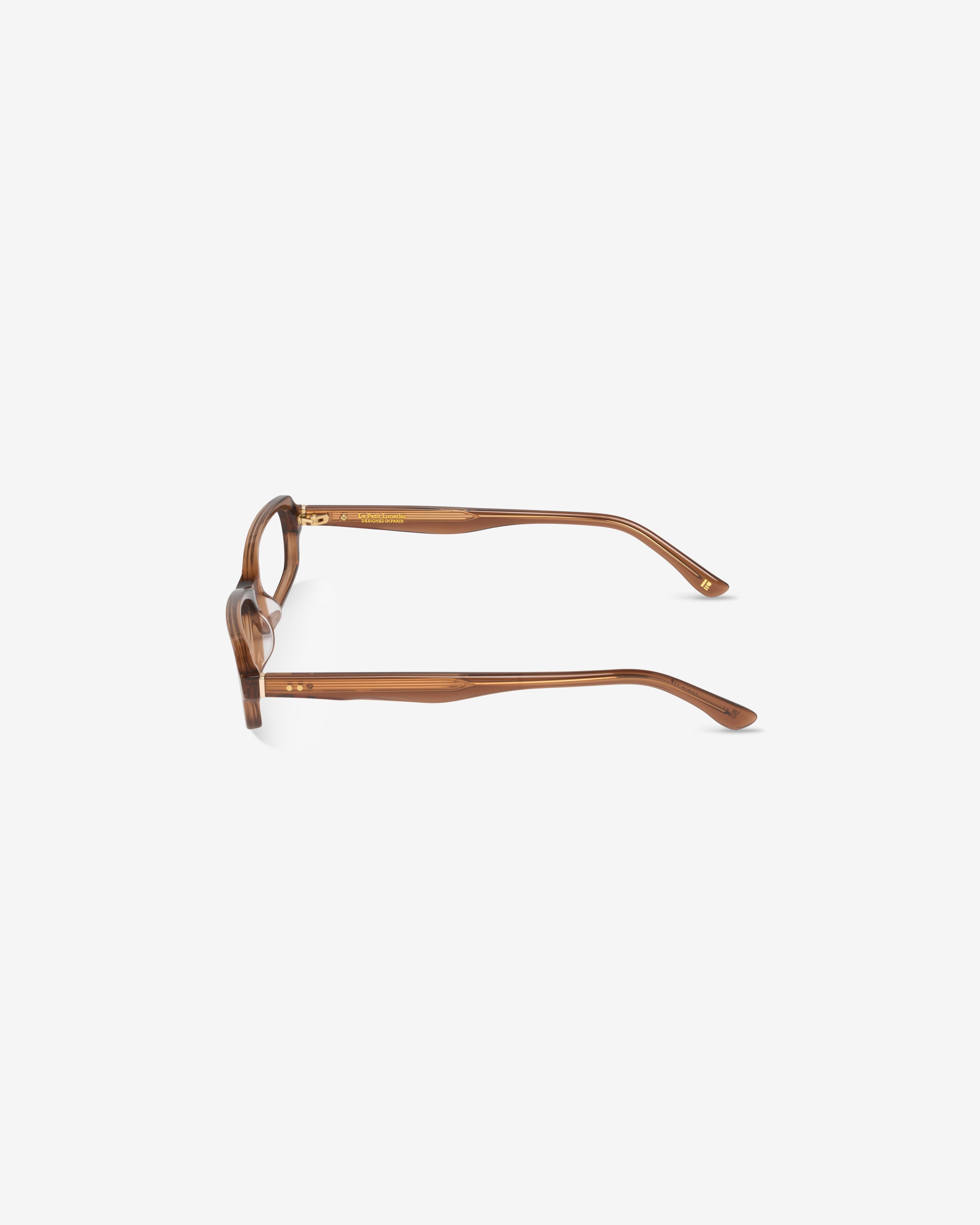 Diana Glasses - Transparent Brown - Unisex
