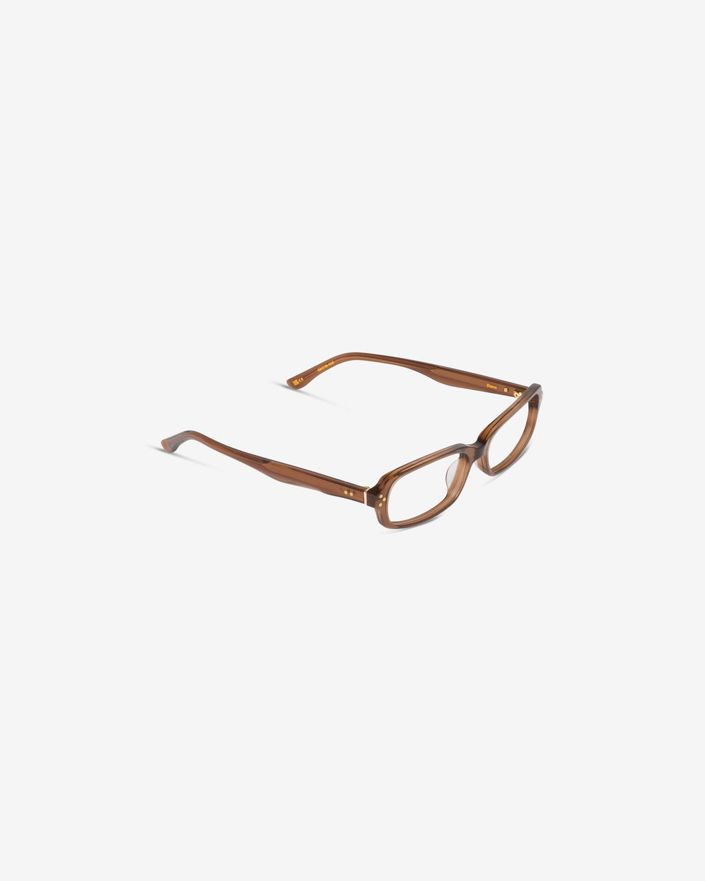Diana Glasses - Transparent Brown - Unisex
