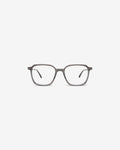 Anteojos James Gray: montura rectangular de acetato, vista frontal