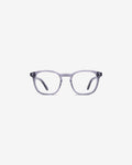 Anteojos Jay Grey: montura rectangular de acetato, vista frontal