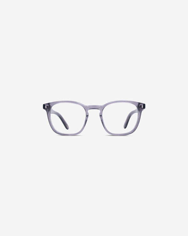 Anteojos Jay Grey: montura rectangular de acetato, vista frontal