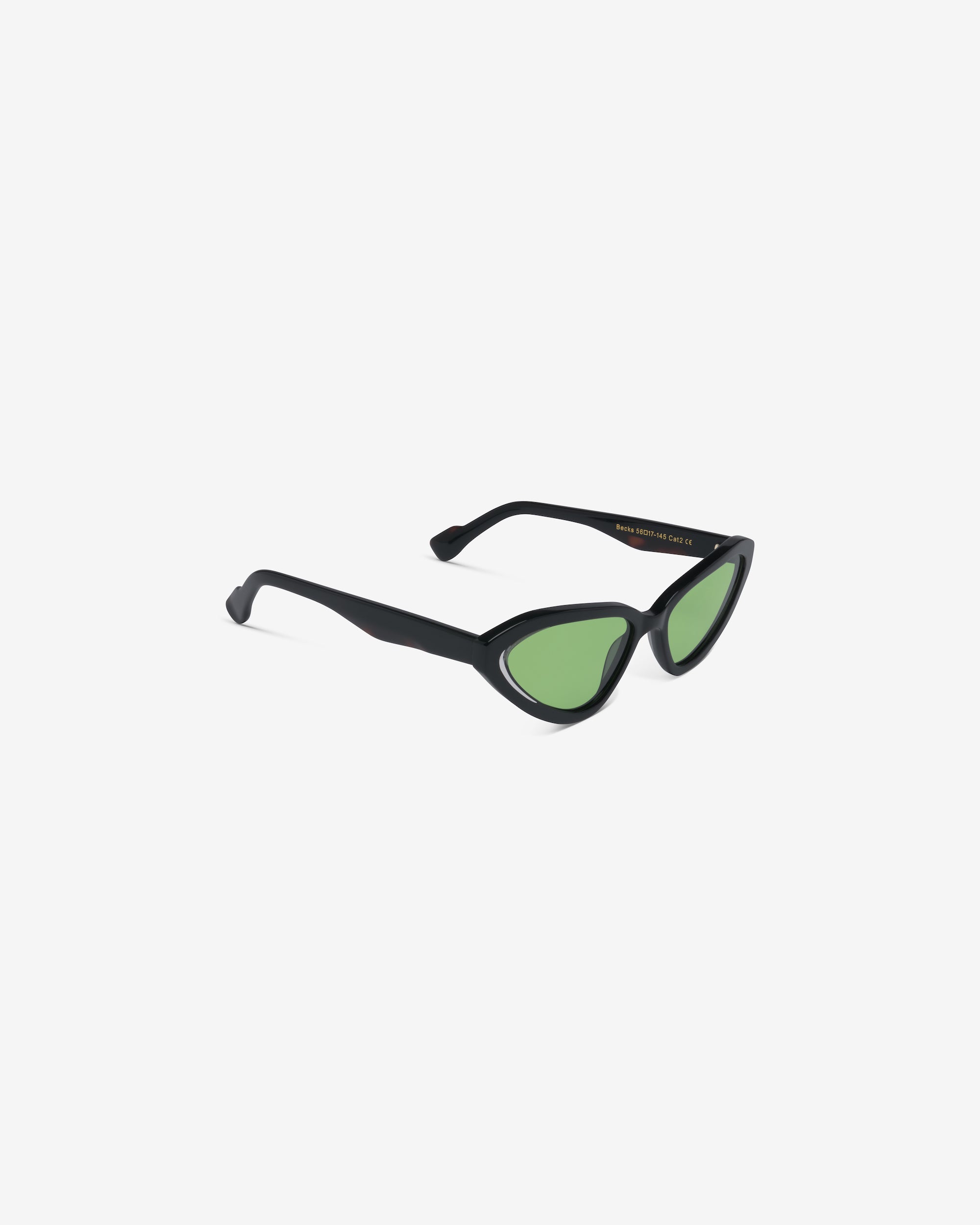 Gafas de sol Becks - Negro y Verde - Unisex