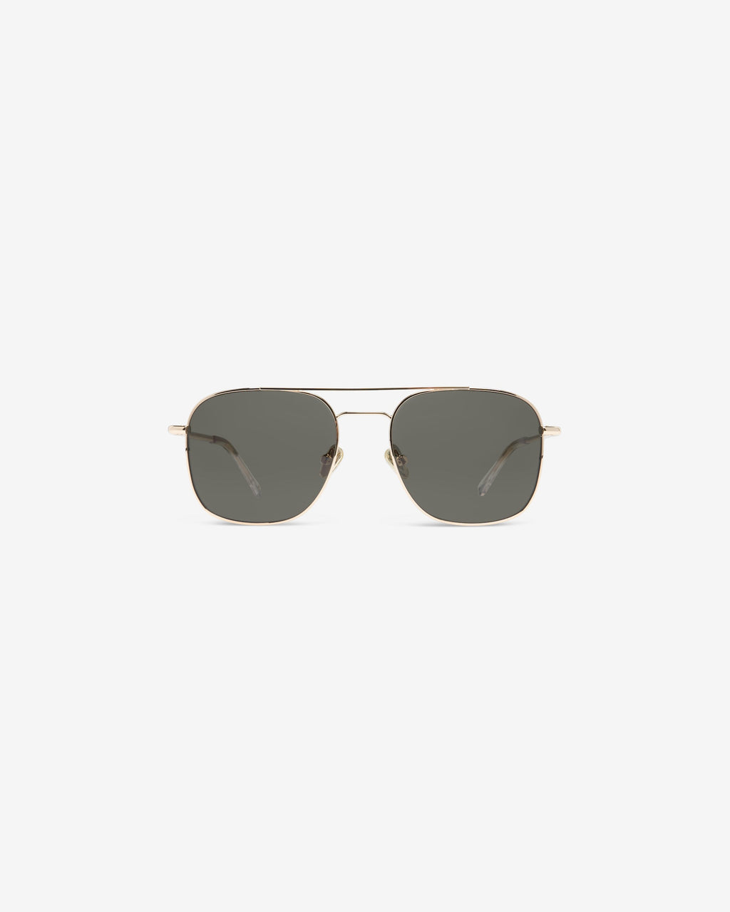 Lunettes de soleil Walter.W Gold — monture aviateur métal, vue de face