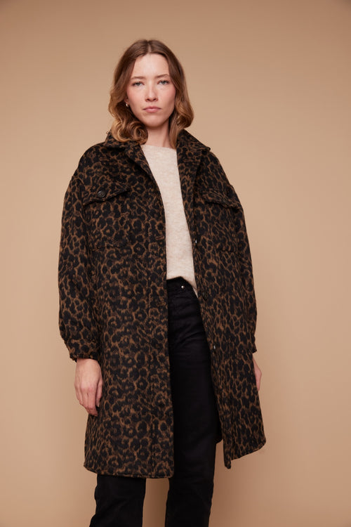 Manteau Leppard - Leopard