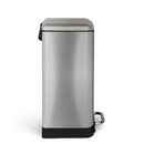 Poubelle Pédale - Inox - 20L/30L/40L
