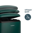 Poubelle Pédale - Vert Canard - 20L/30L/40L