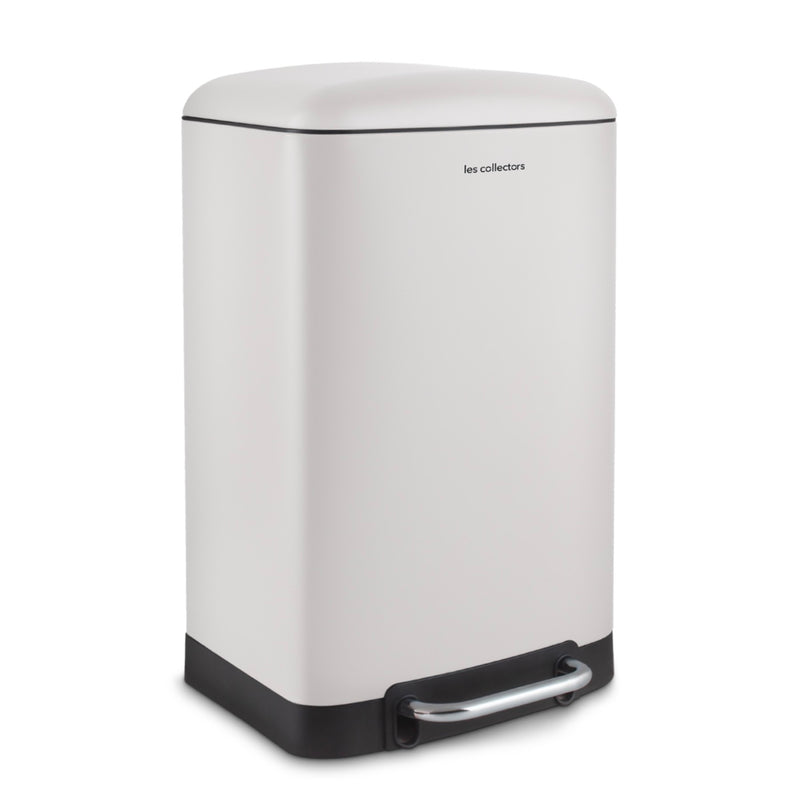 Poubelle Pédale - Blanc - 20L/30L/40L