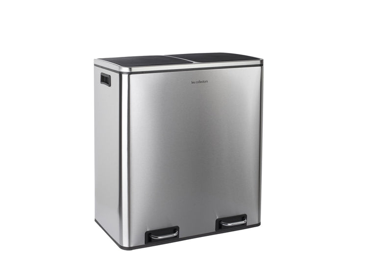 Poubelle De Tri - Inox - 54L (3x18L) ou 60L (2x30L)