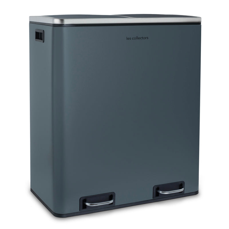 Poubelle De Tri - Gris Bleuté - 54L (3x18L) ou 60L (2x30L)