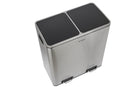 Poubelle De Tri - Inox - 54L (3x18L) ou 60L (2x30L)