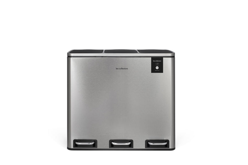 Poubelle De Tri - Inox - 54L (3x18L) ou 60L (2x30L)