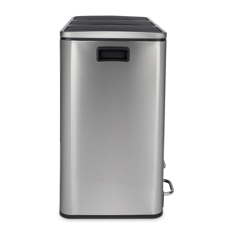 Poubelle De Tri - Inox - 54L (3x18L) ou 60L (2x30L)