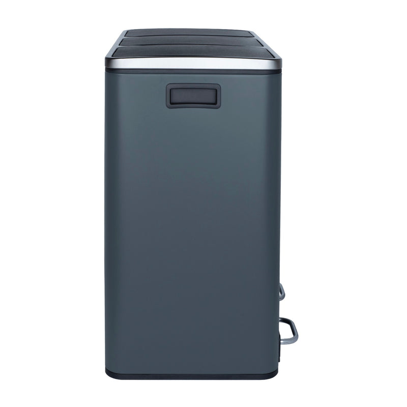 Poubelle De Tri - Gris Bleuté - 54L (3x18L) ou 60L (2x30L)