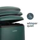 Poubelle Pédale - Vert Canard - 20L/30L/40L