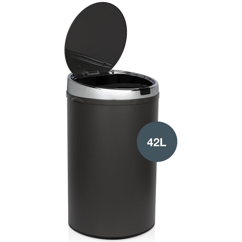 Poubelle Automatique - Gris Foncé - 42L
