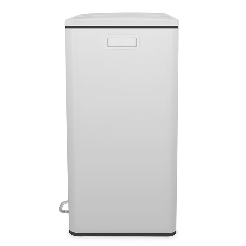 Poubelle De Tri - Blanc - 60L (2x30L)