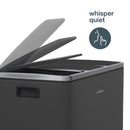 Poubelle De Tri - Anthracite - 54L (3x18L) ou 60L (2x30L)