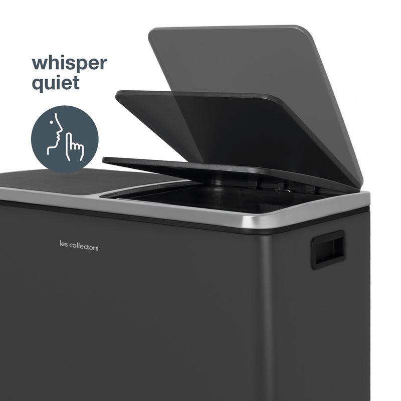 Poubelle De Tri - Anthracite - 54L (3x18L) ou 60L (2x30L)