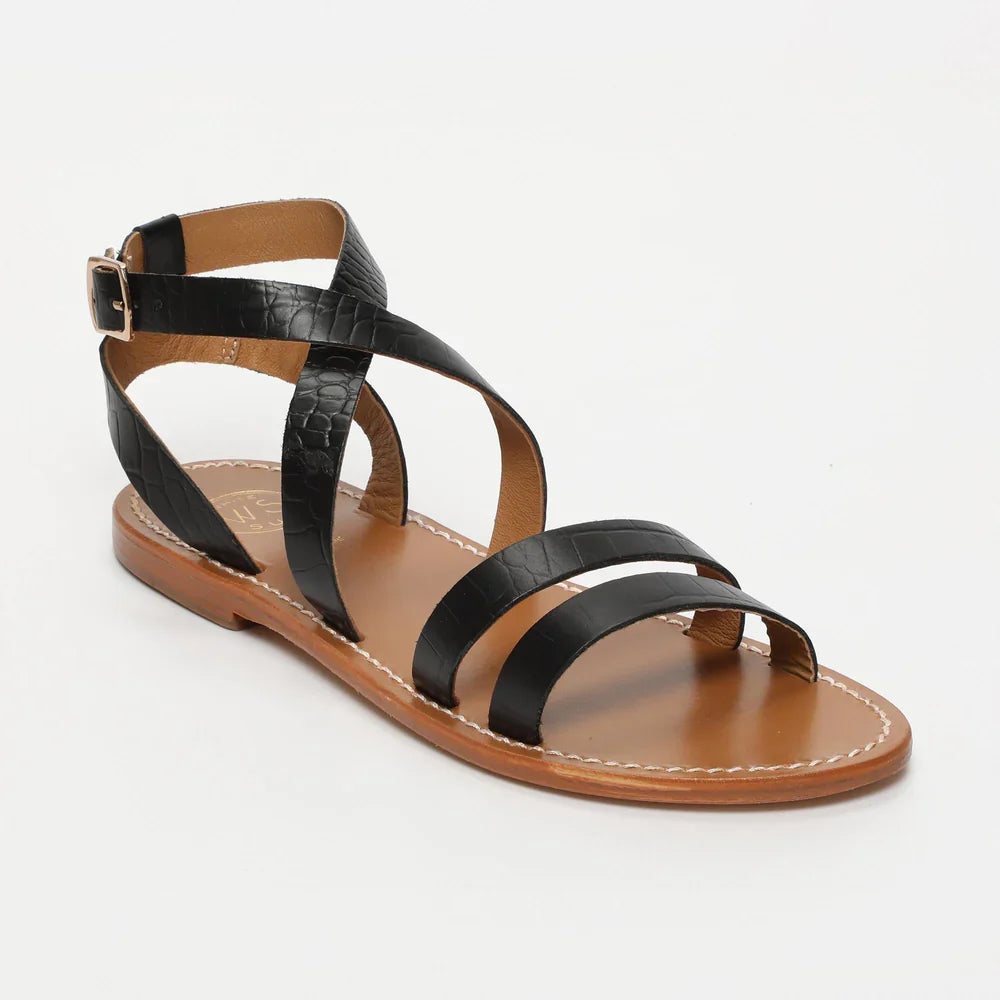 Sandali Lesia - Cocco Nero