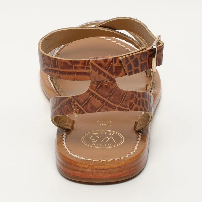 Sandalias Lesia - Camel Croco