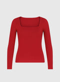 Pull Lesie Rouge