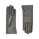 Gants Leslie Cuir Doublés Alpaga - Noir Tactile - Femme