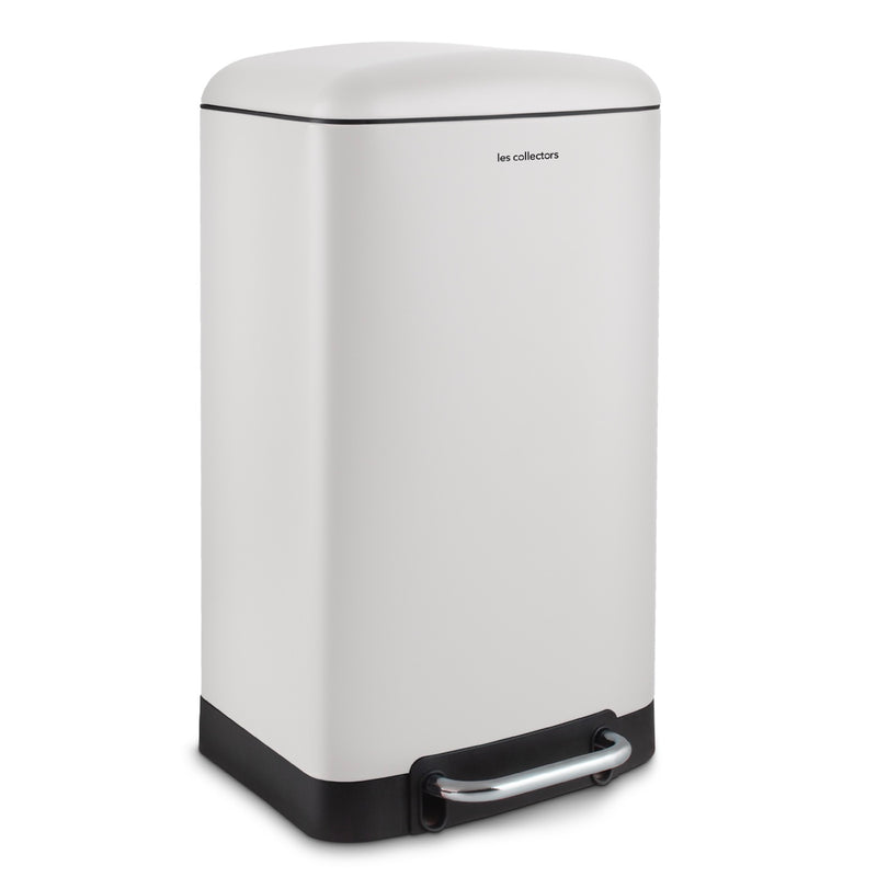 Poubelle Pédale - Blanc - 20L/30L/40L