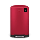 Poubelle Pédale - Rouge - 30L