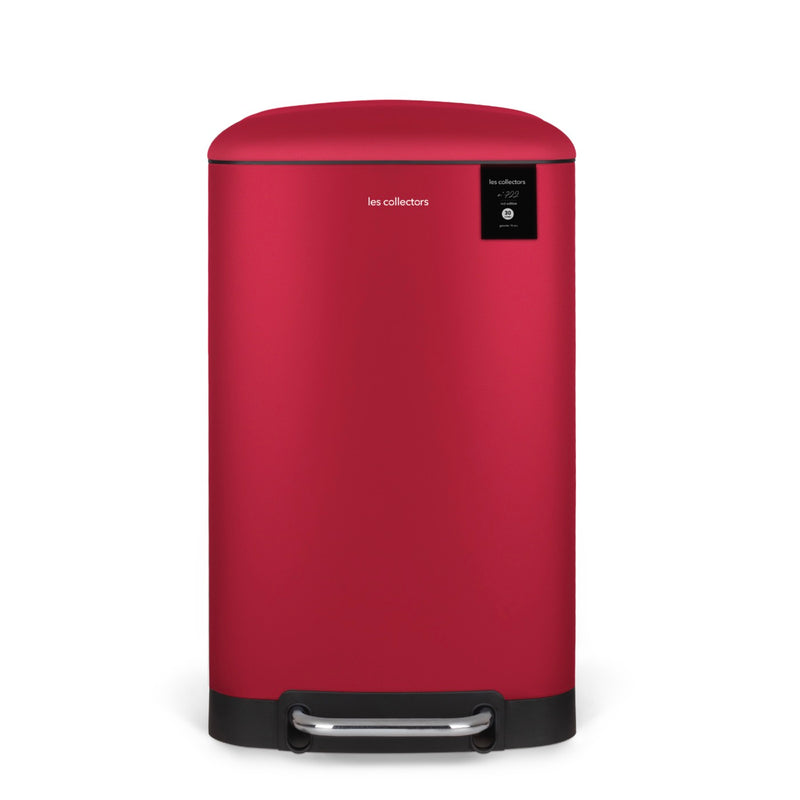 Poubelle Pédale - Rouge - 30L