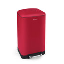 Poubelle Pédale - Rouge - 30L