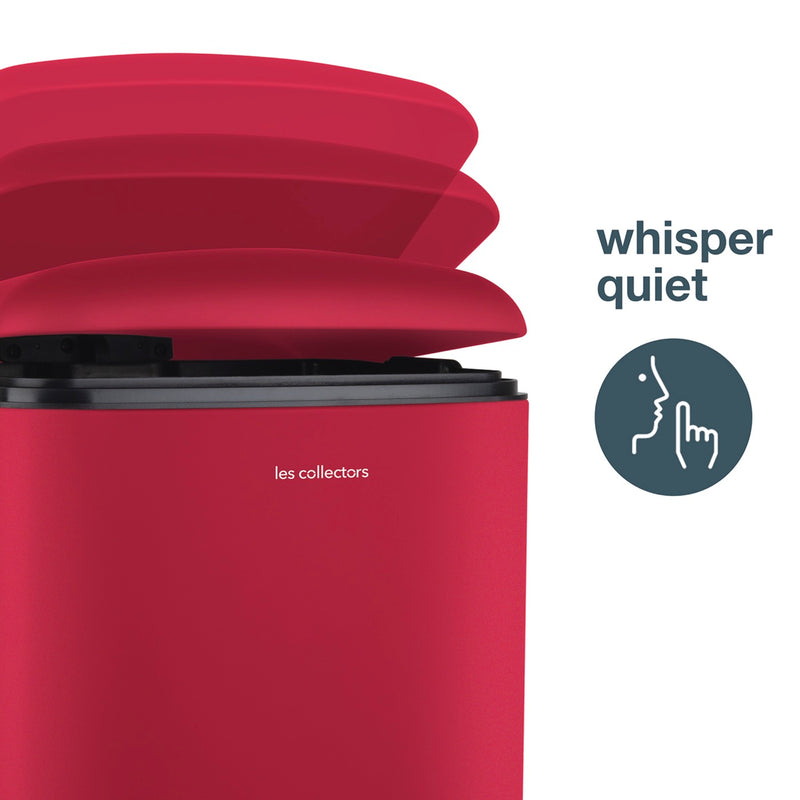 Poubelle Pédale - Rouge - 30L
