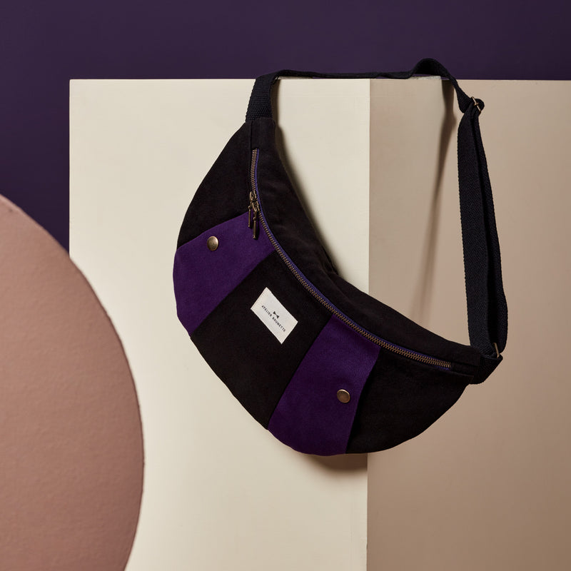 Le Sac Banane Prêt À Porter - Gabardine Majestic Purple