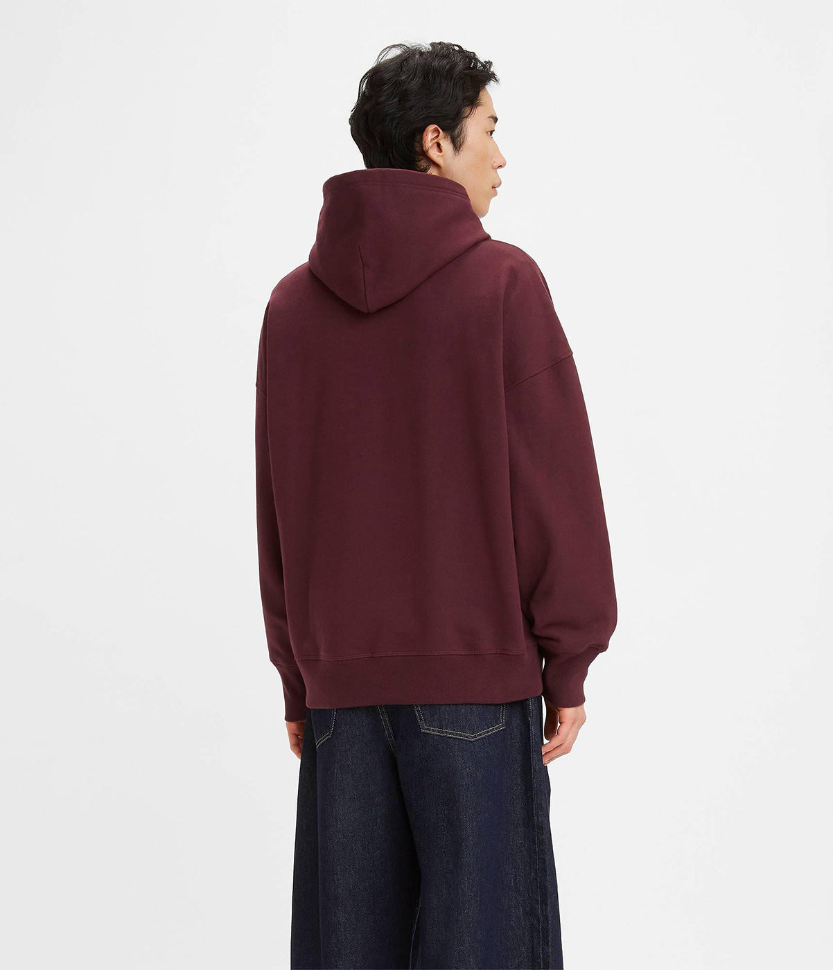 Levi'S Made & Crafted Classic Hoodie A2198-0004 Winetasting
