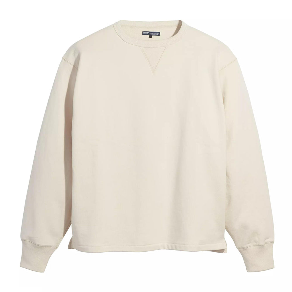 Levi'S Made & Crafted Relaxed Crewneck Sweatshirt A2137-0001 Oatmeal
