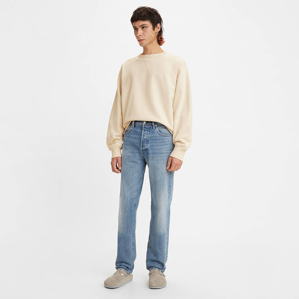 Levi'S Made & Crafted Relaxed Crewneck Sweatshirt A2137-0001 Oatmeal