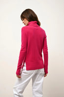 Pull Col Roulé - Lexie - Fuchsia