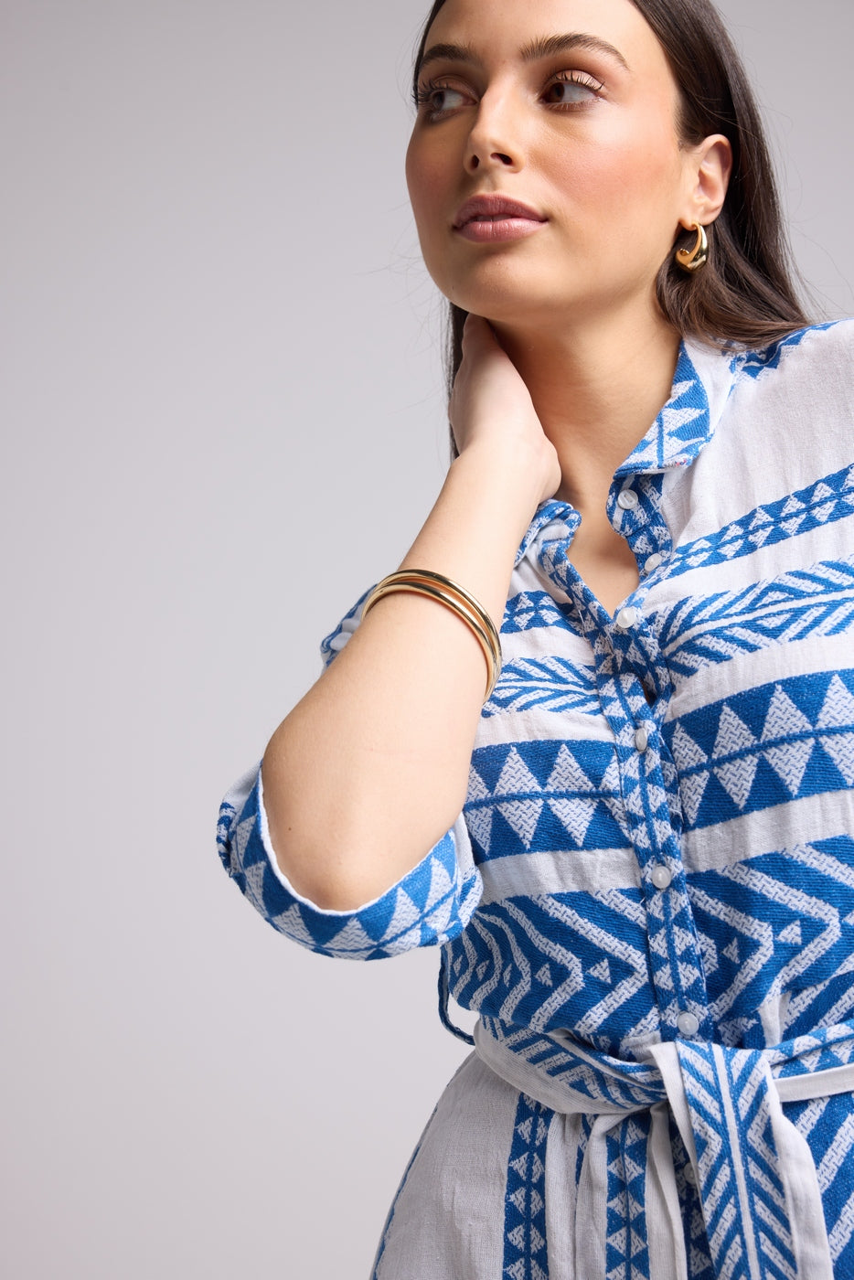 Vestido Corto - Leya Short - Blanco Bleu